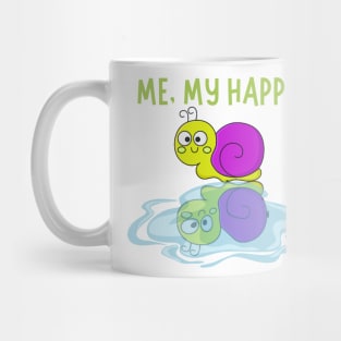 Funny snail Mug